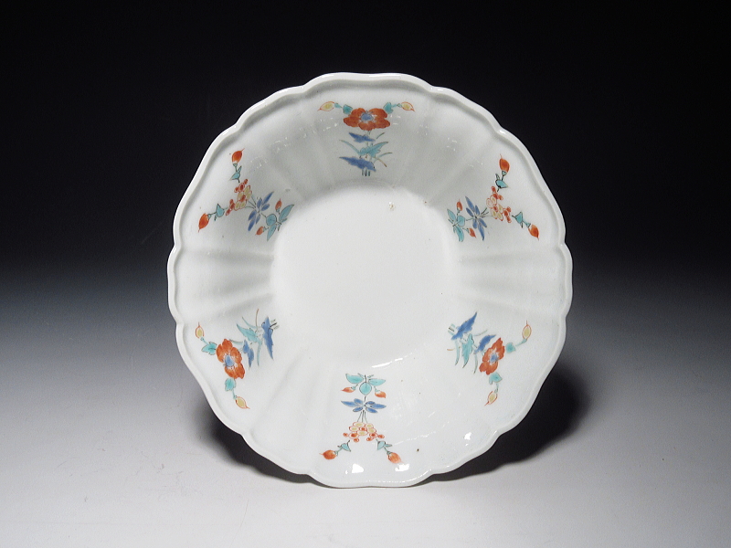 古伊万里　柿右衛門　草花文　小鉢【延宝】
