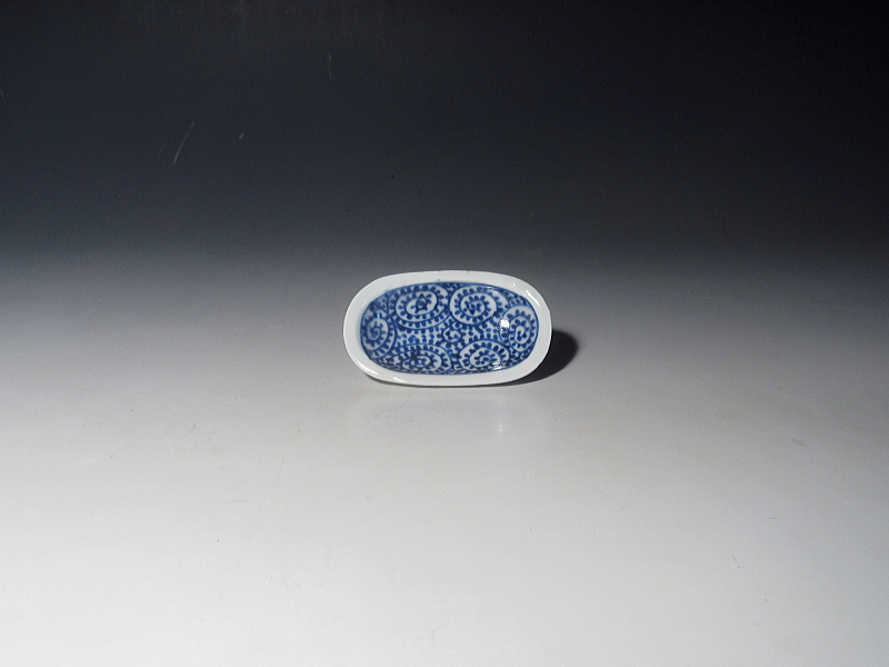 古伊万里　蛸唐草　豆皿 古伊万里 タコ唐草豆皿- Kyoto Ohto Antique Art Association