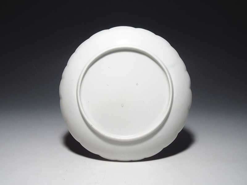 古伊万里　柿右衛門　松並木文　六寸皿【延宝】