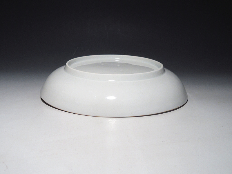 古伊万里　柿右衛門　孔雀花鳥文　七寸皿【延宝】