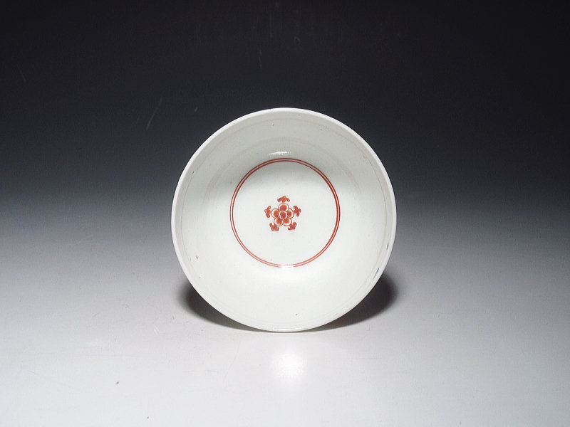 古伊万里　柿右衛門　花文　茶碗　５客組【延宝】