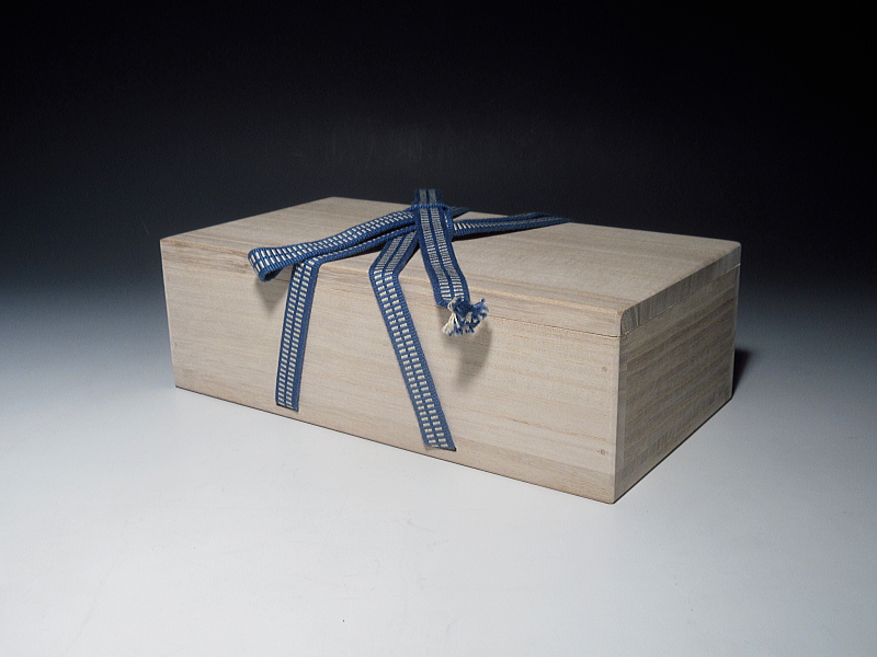 古伊万里　藍柿右衛門　宝尽くし鳳凰文　木瓜形皿【延宝】