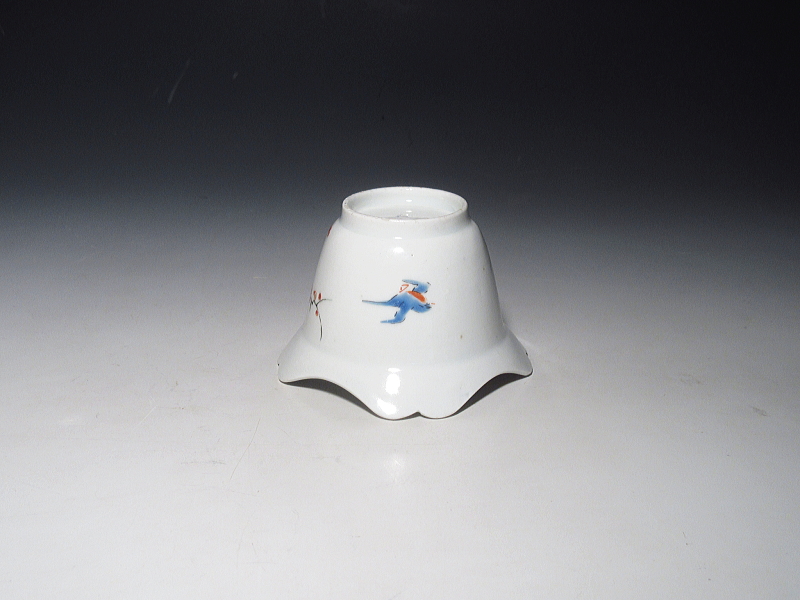 古伊万里　柿右衛門　花鳥文　四方向付【延宝】