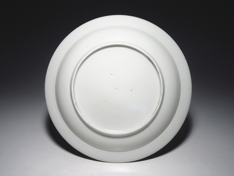 古伊万里 柿右衛門 羽子板文 七寸強皿【延宝】