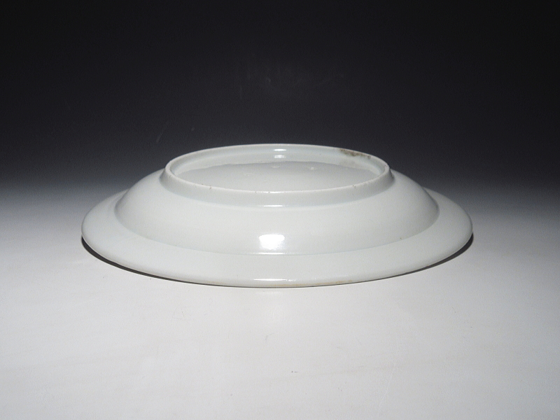 古伊万里 柿右衛門 羽子板文 七寸強皿【延宝】